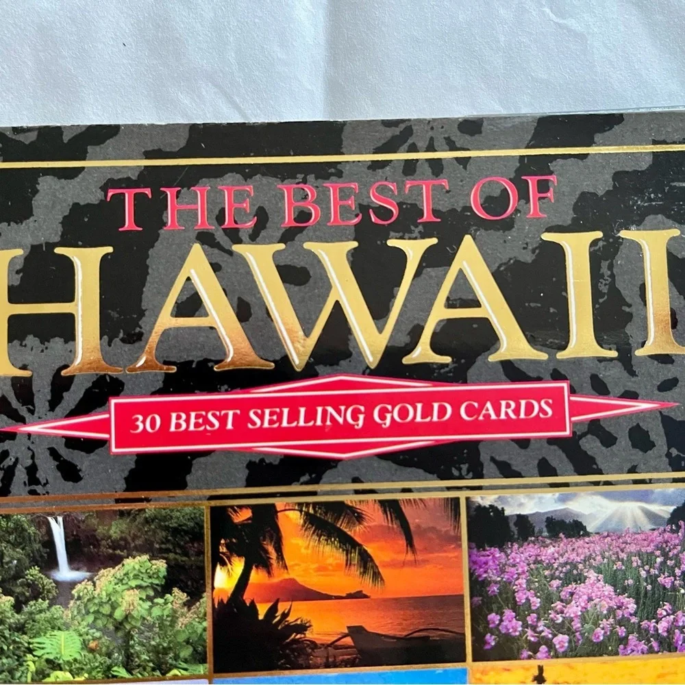New! 29 Best of Hawaii Postcards Gold Cards Best Selling Island Heritage Maui